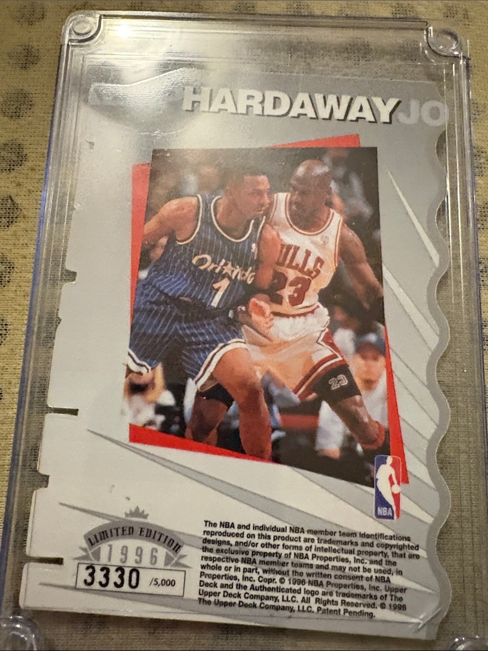 Orlando Magic Holographic Sports Trading Card - Blue - Picture 3 of 3